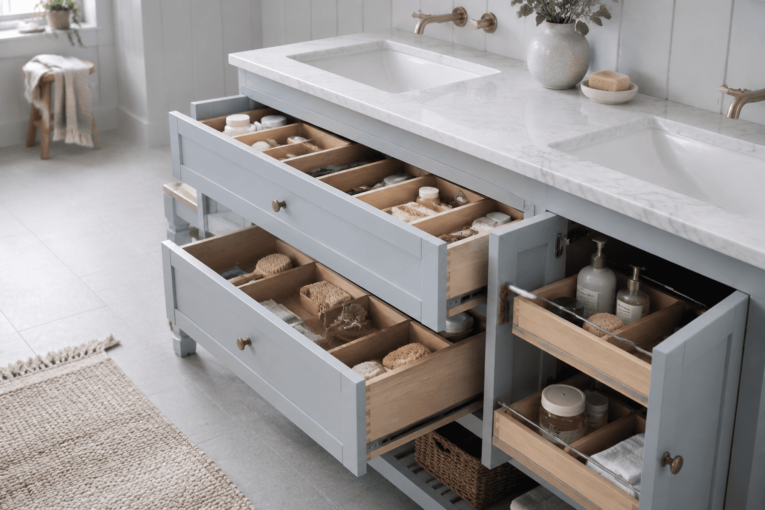 Drawers & cabinets