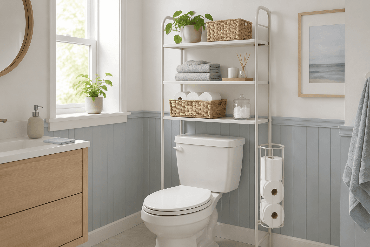 Toilet area