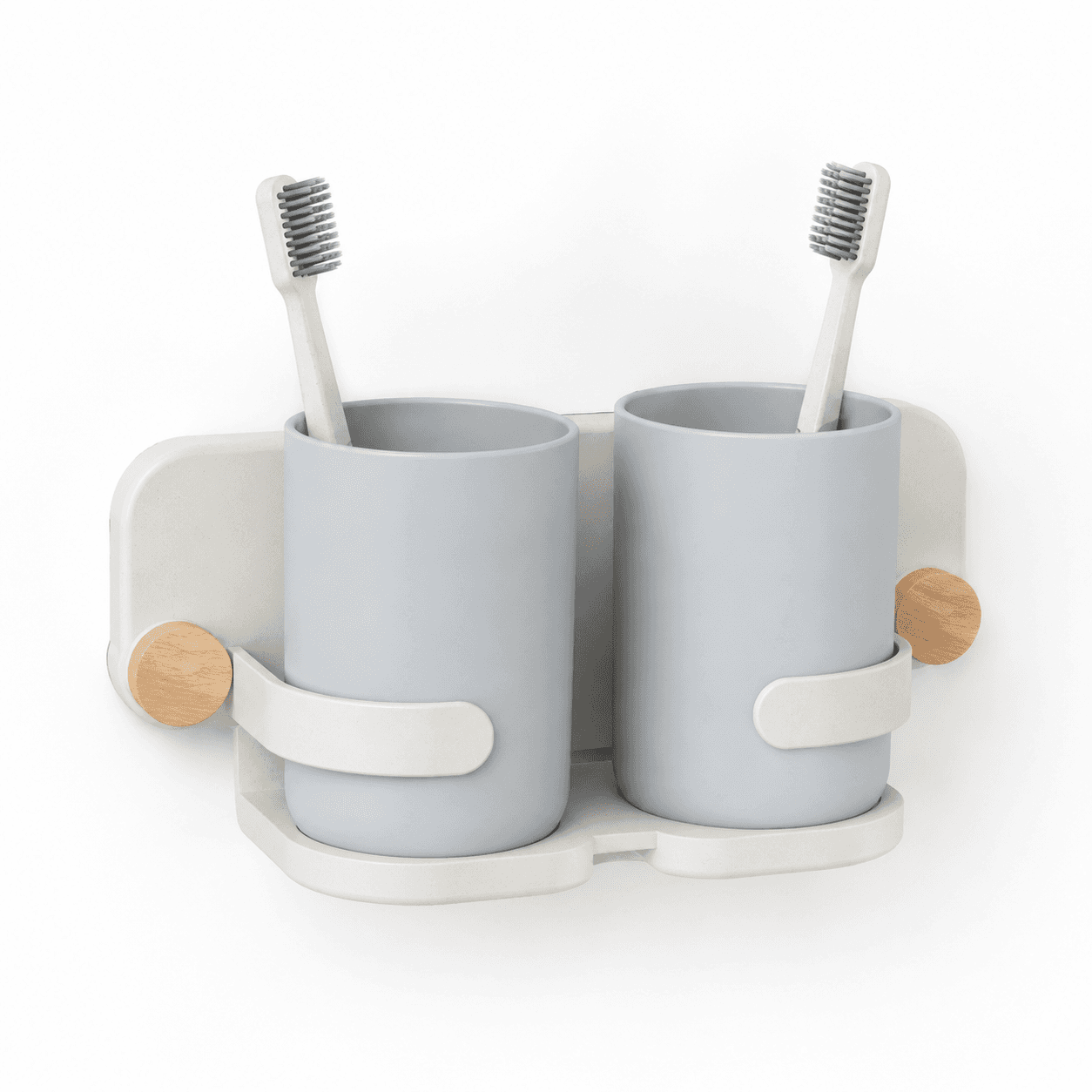 Adhesive Toothbrush & Cup Holder — Product