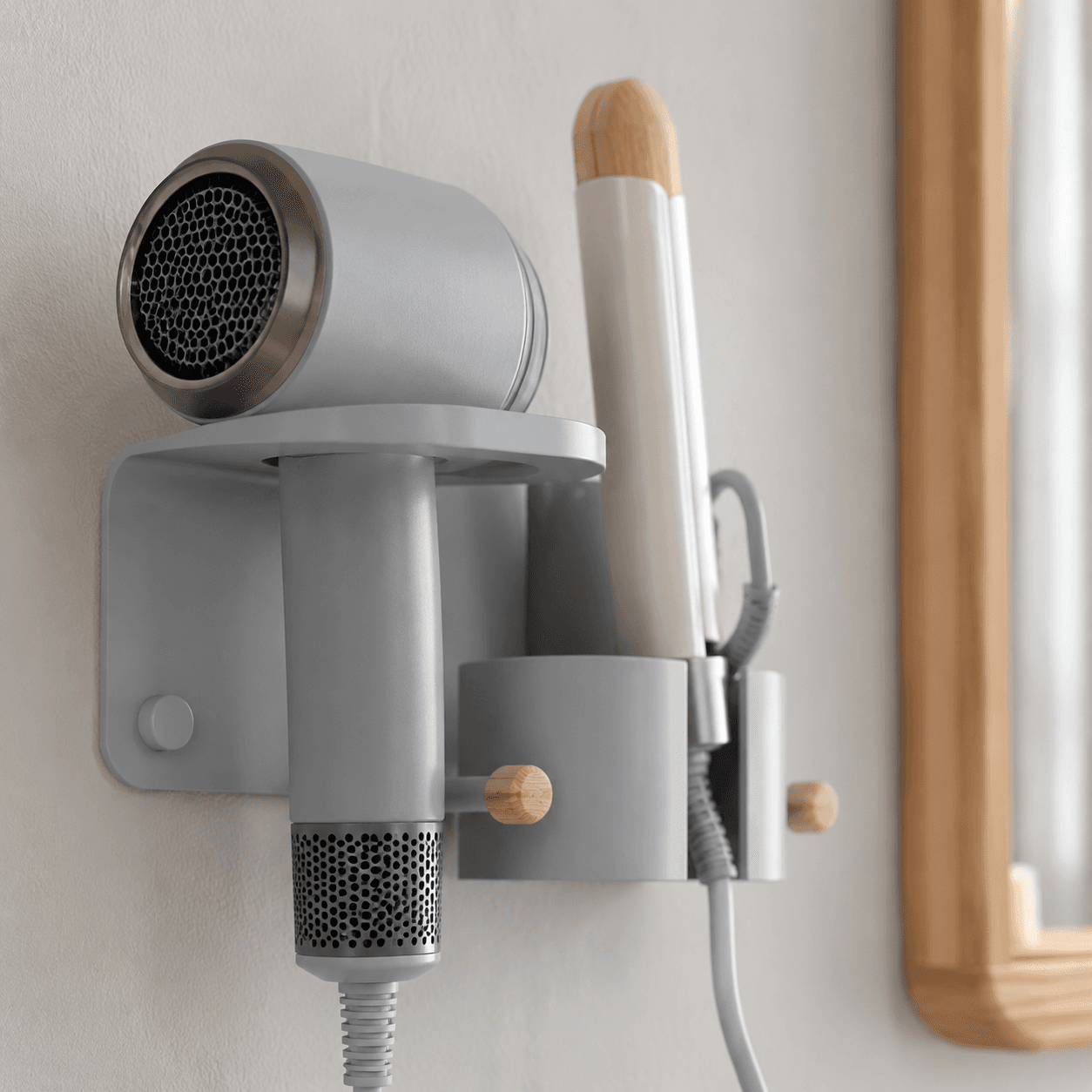 Hair Dryer & Tool Holder — Detail