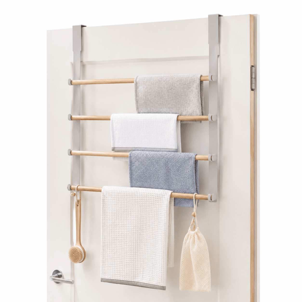 Over-Door Towel Rack